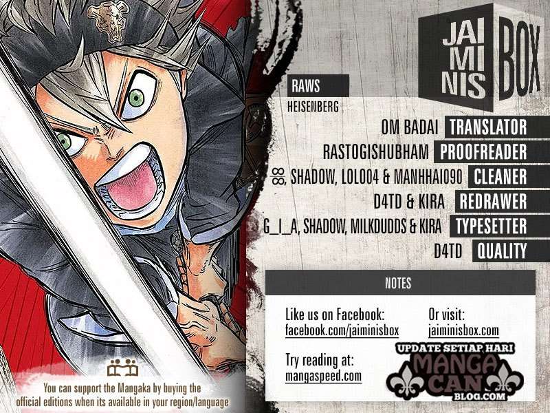 Komik Black Clover Chapter 113 gambar nomor 1