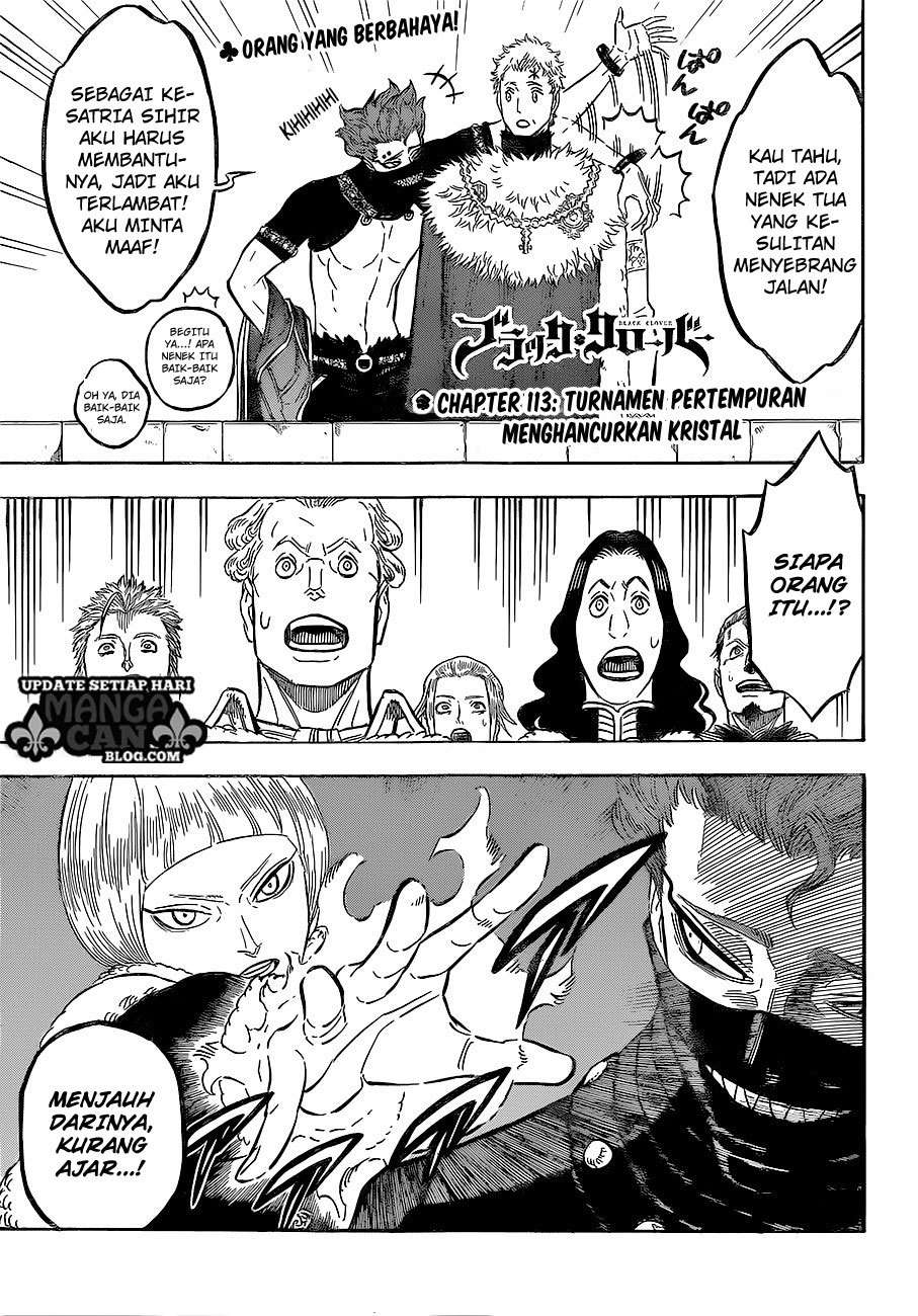 Manga Black Clover Chapter 113 gambar nomor 2