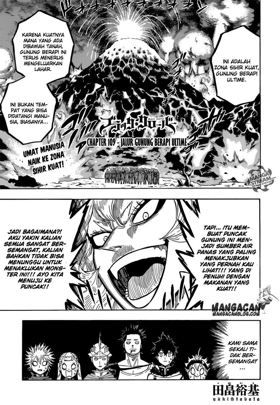 Komik Black Clover Chapter 109 gambar nomor 1