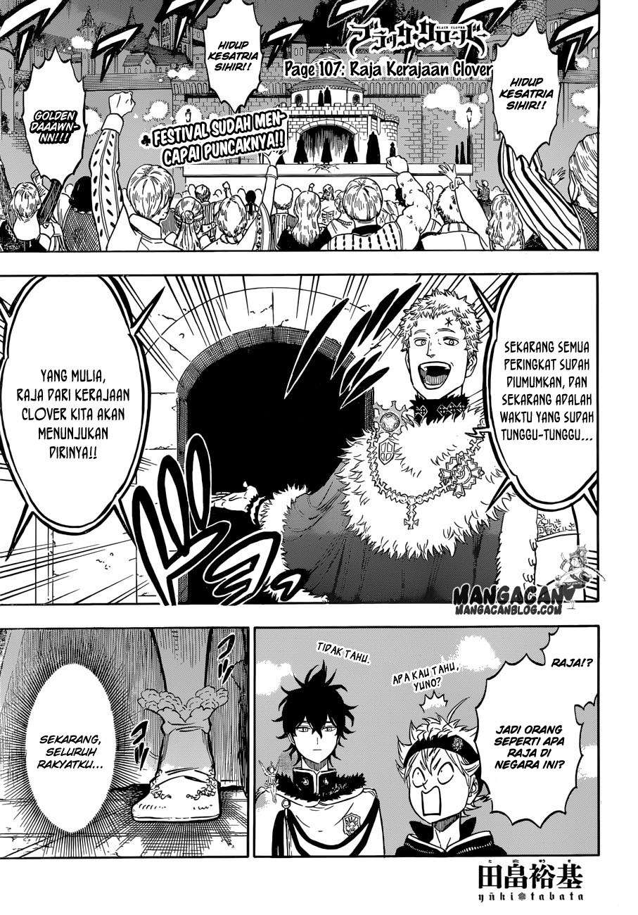 Komik Black Clover Chapter 107 gambar nomor 1