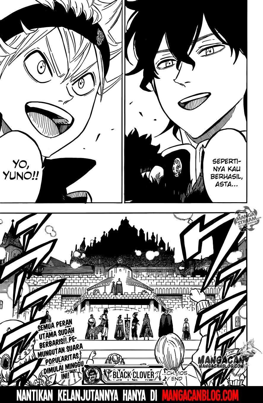 Black Clover Chapter 105 Gambar 18