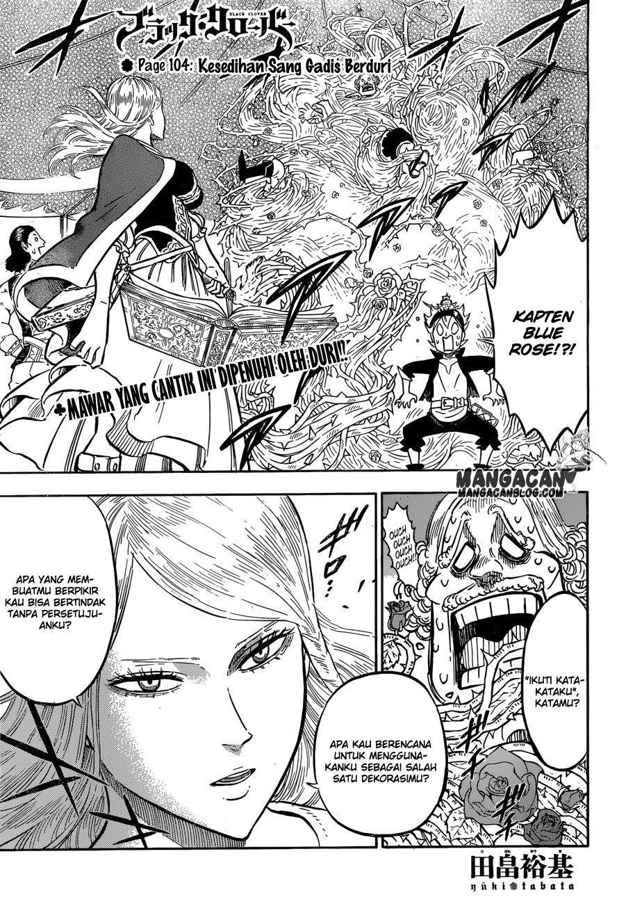 Komik Black Clover Chapter 104 gambar nomor 1