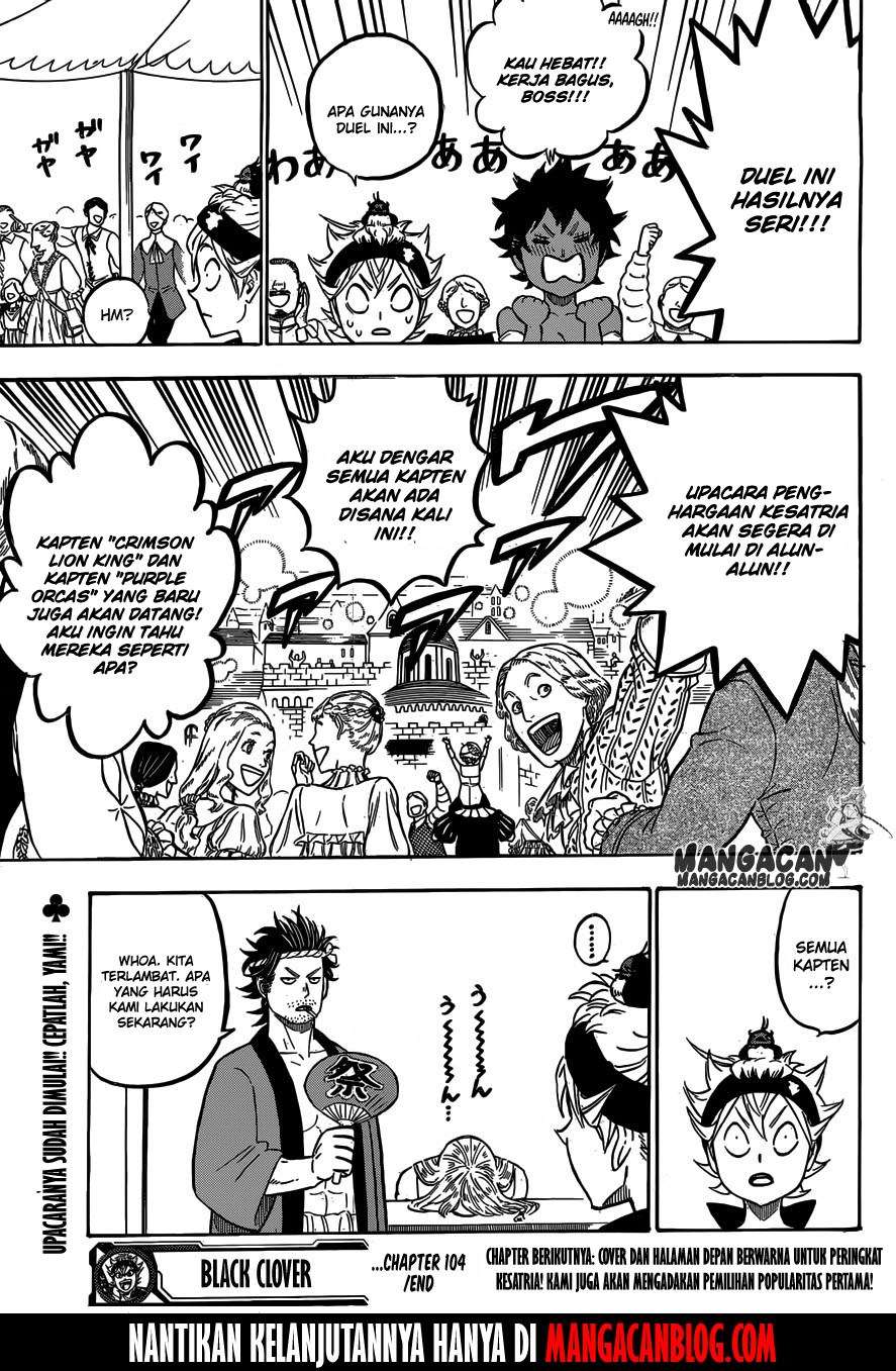 Black Clover Chapter 104 Gambar 17