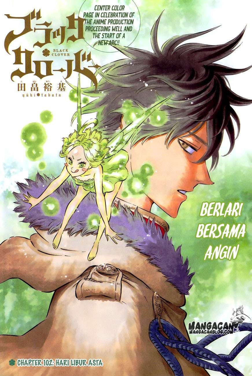 Komik Black Clover Chapter 102 gambar nomor 1