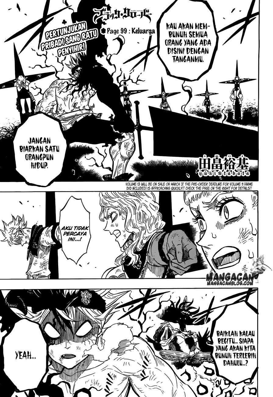 Komik Black Clover Chapter 99 gambar nomor 1