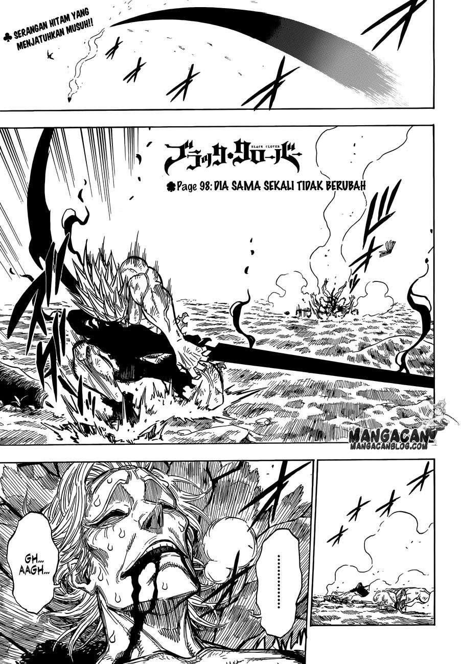Komik Black Clover Chapter 98 gambar nomor 1