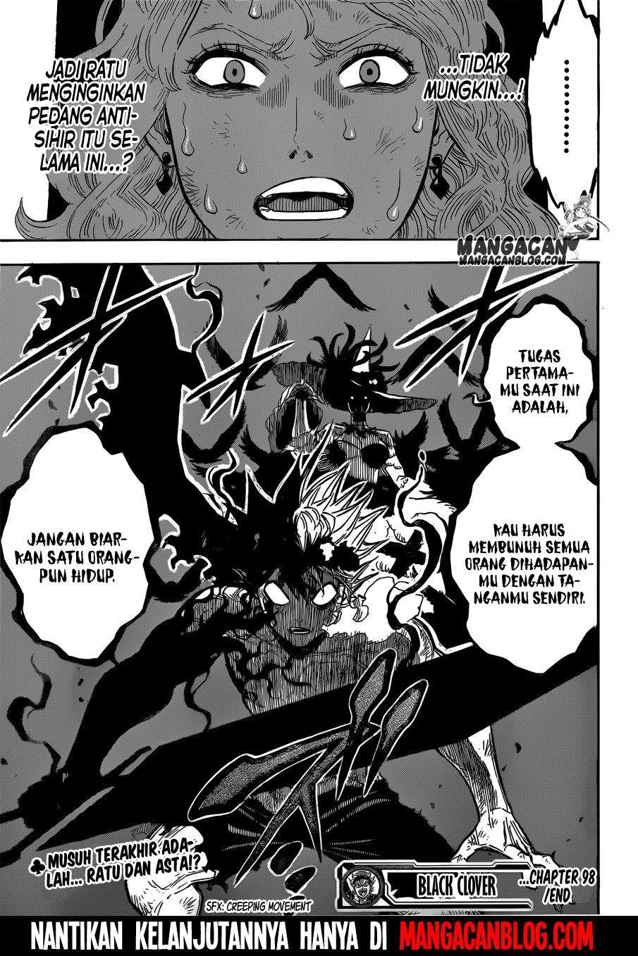 Black Clover Chapter 98 Gambar 18