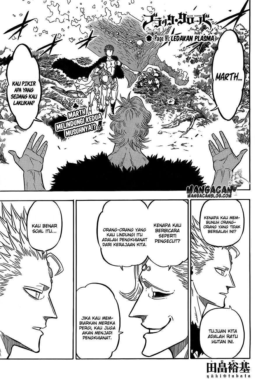 Komik Black Clover Chapter 91 gambar nomor 1