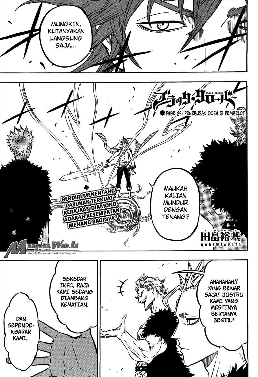 Manga Black Clover Chapter 89 gambar nomor 2