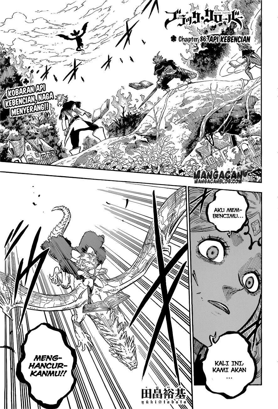Komik Black Clover Chapter 86 gambar nomor 1