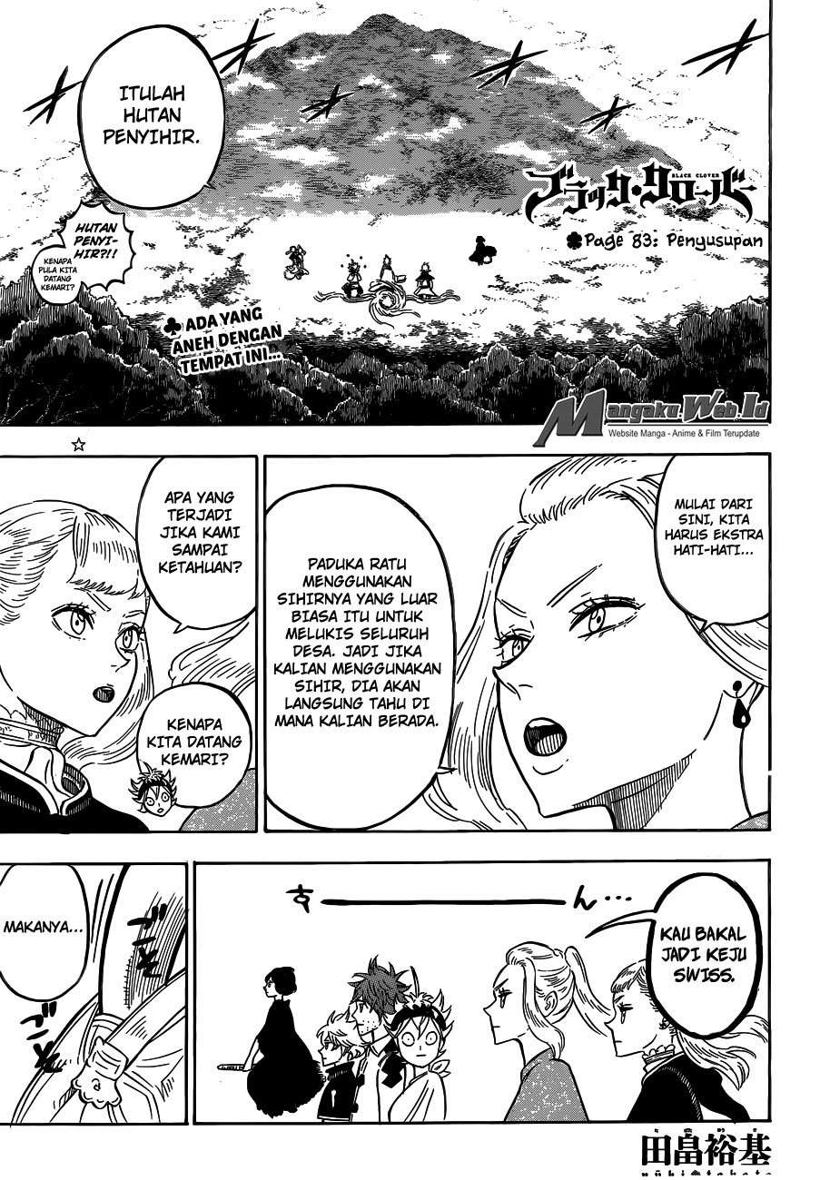 Manga Black Clover Chapter 83 gambar nomor 2