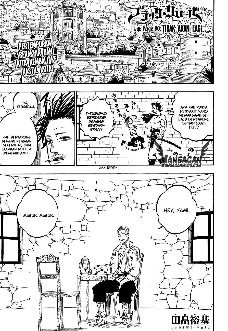 Komik Black Clover Chapter 80 gambar nomor 1