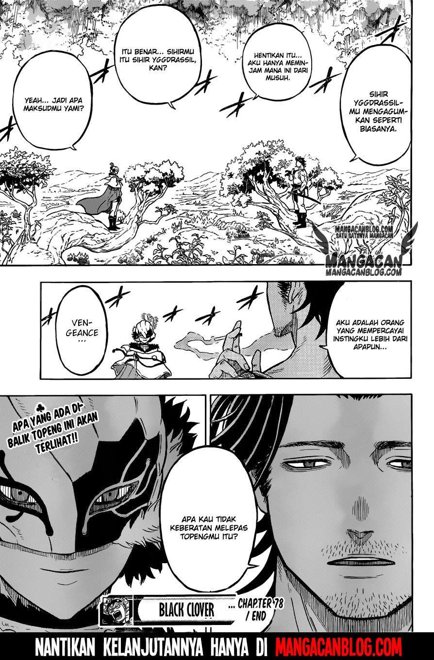 Black Clover Chapter 78 Gambar 18