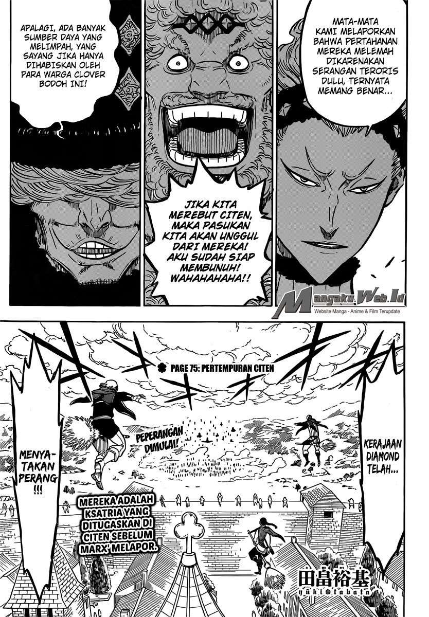 Manga Black Clover Chapter 75 gambar nomor 2