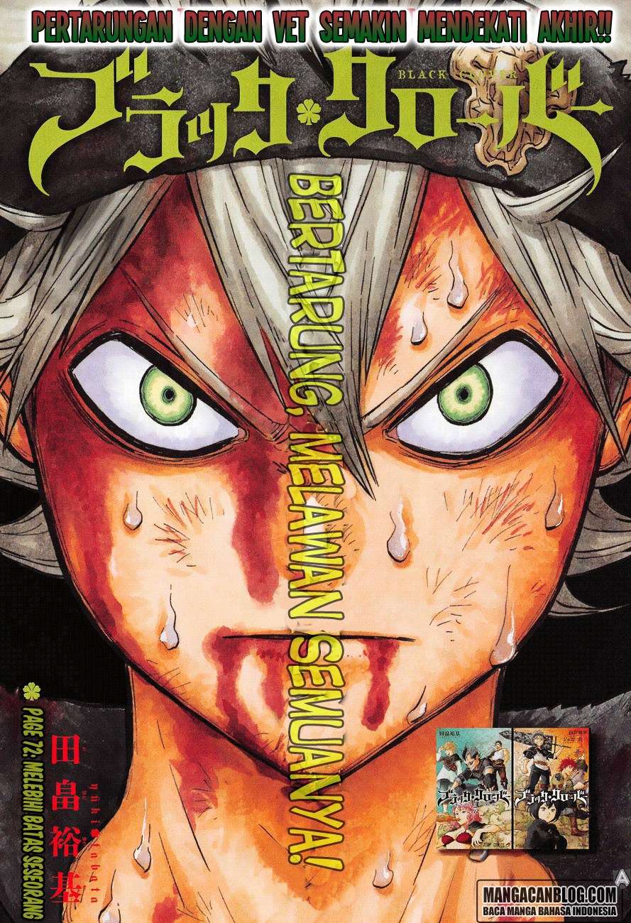 Komik Black Clover Chapter 72 gambar nomor 1