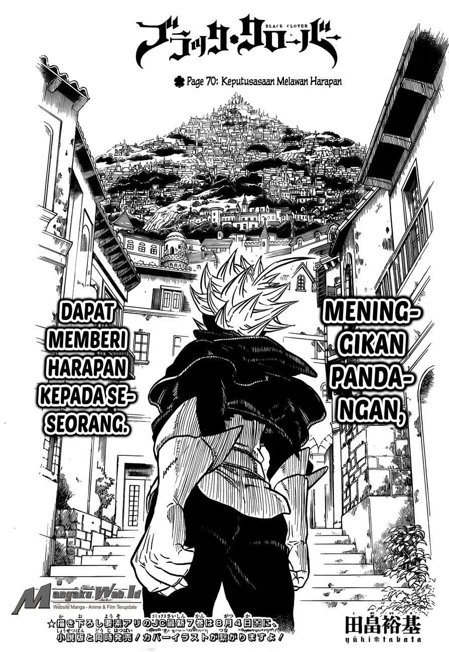 Komik Black Clover Chapter 70 gambar nomor 1
