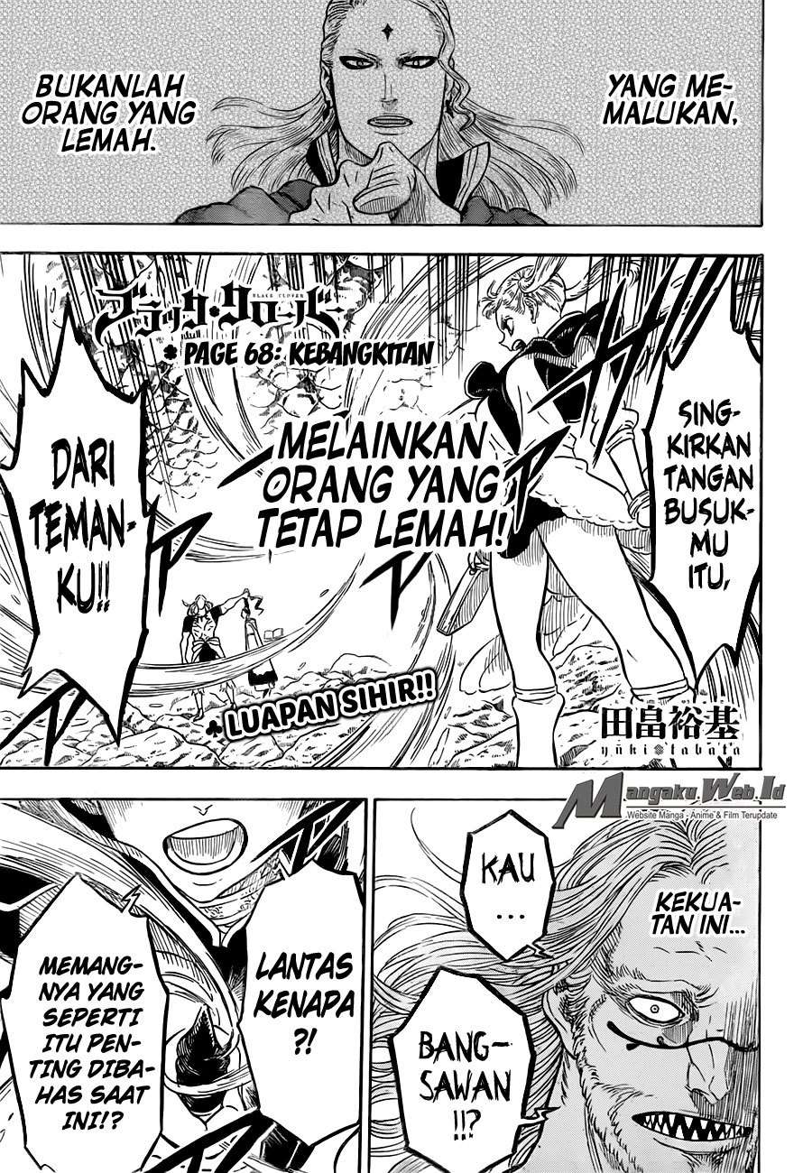 Komik Black Clover Chapter 68 gambar nomor 1