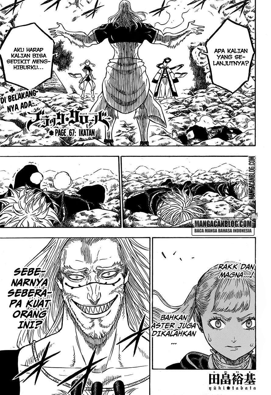 Komik Black Clover Chapter 67 gambar nomor 1