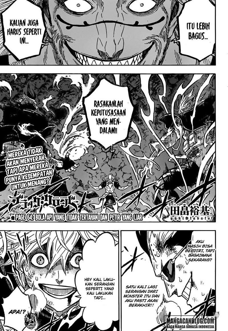Komik Black Clover Chapter 64 gambar nomor 1