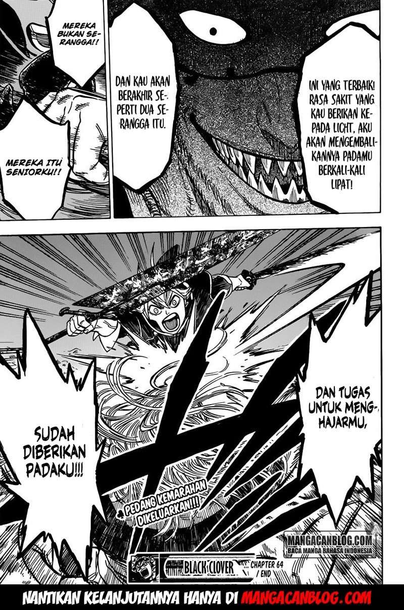 Black Clover Chapter 64 Gambar 17