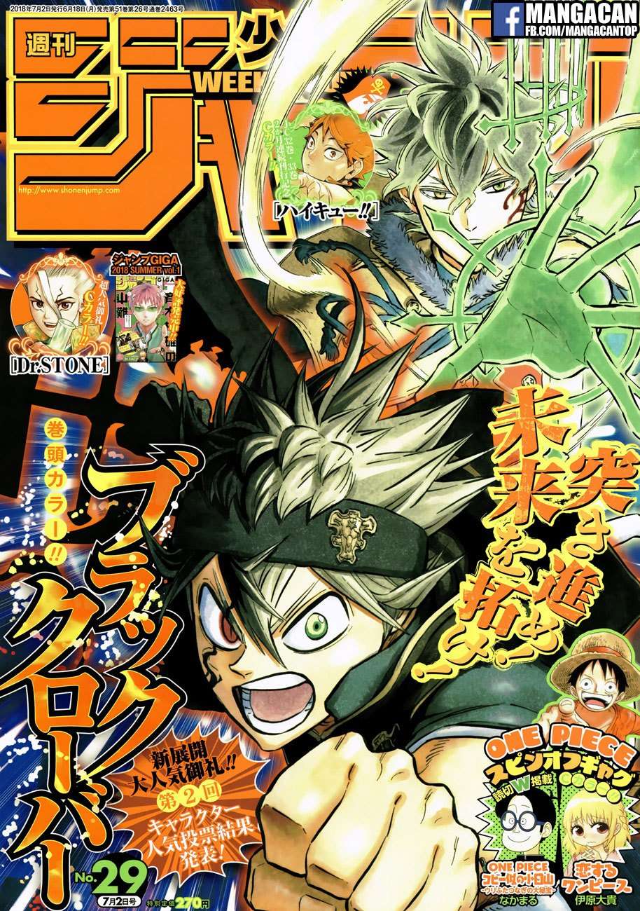 Komik Black Clover Chapter 161 gambar nomor 1