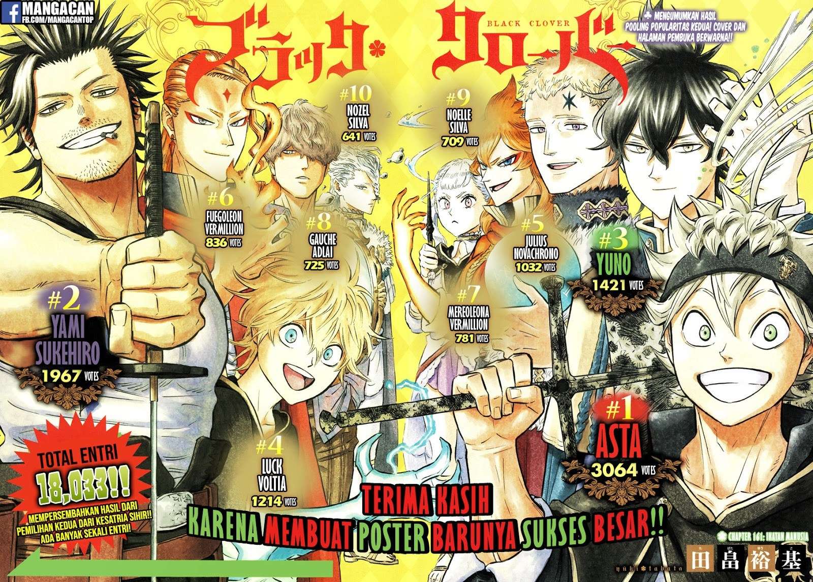 Black Clover Chapter 161 Gambar 3