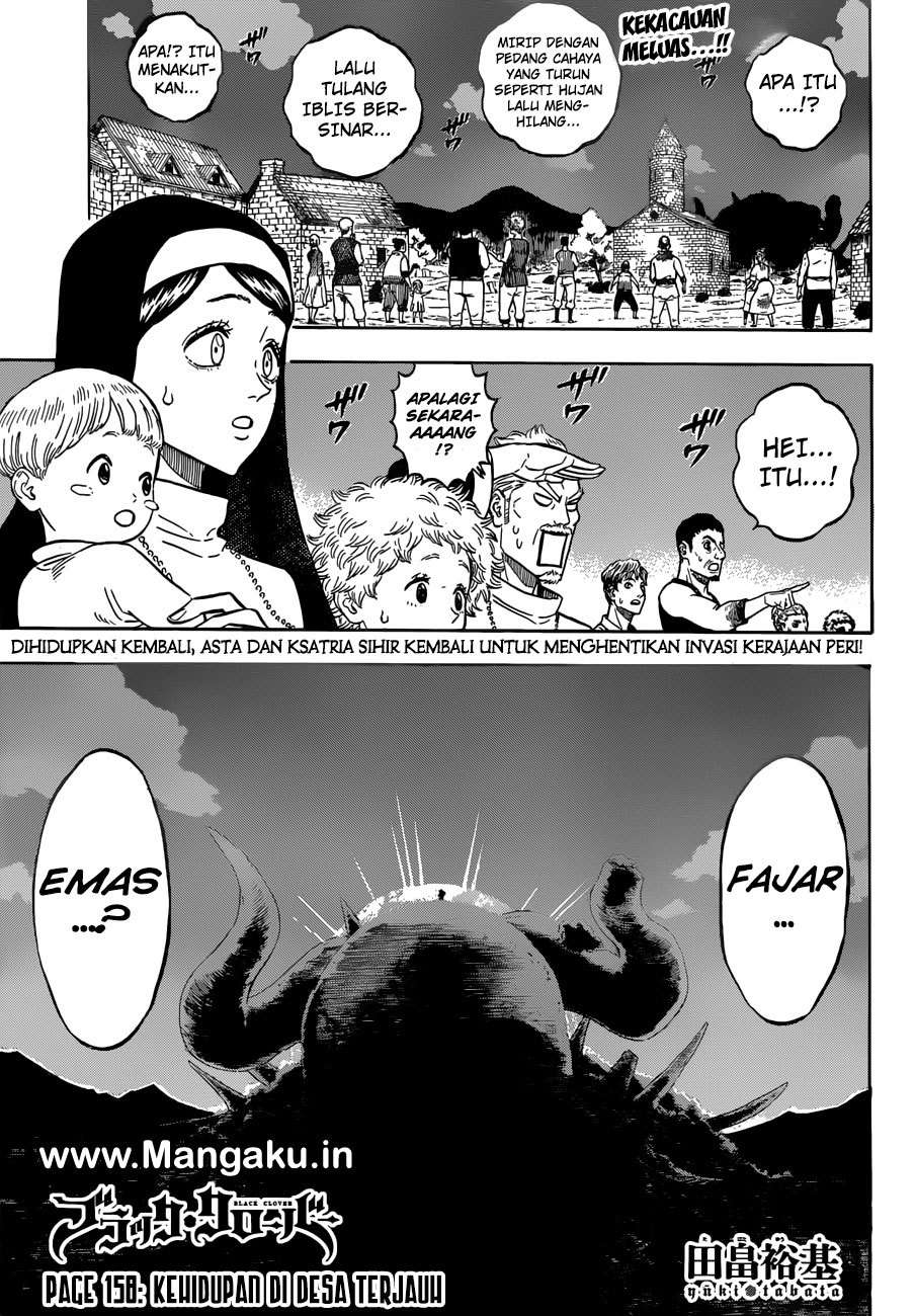 Manga Black Clover Chapter 158 gambar nomor 2
