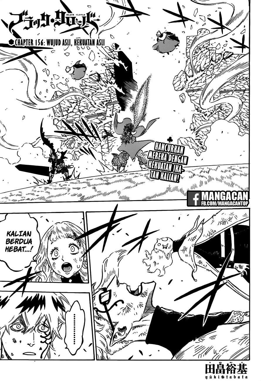 Komik Black Clover Chapter 156 gambar nomor 1