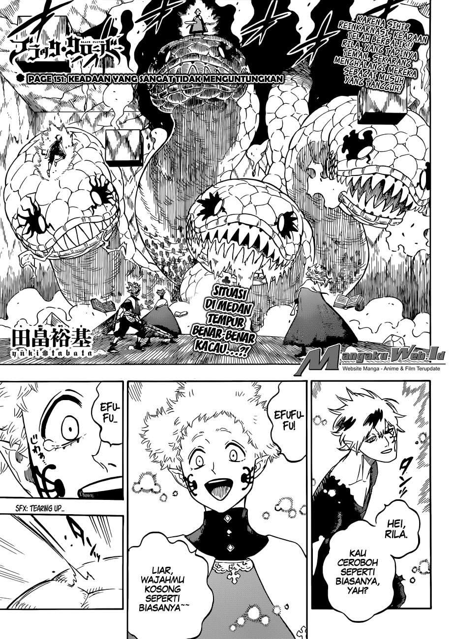 Manga Black Clover Chapter 151 gambar nomor 2