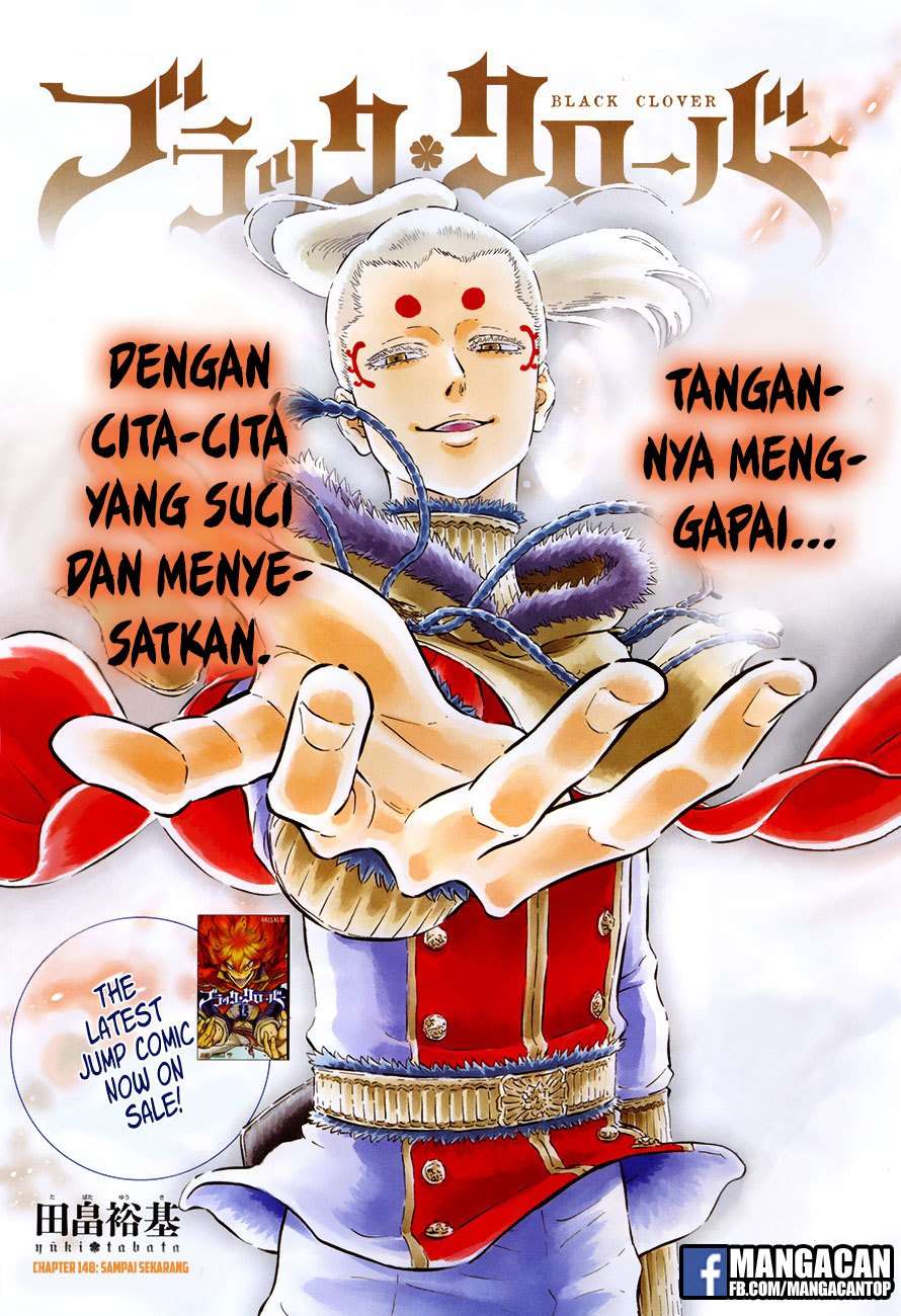 Komik Black Clover Chapter 148 gambar nomor 1