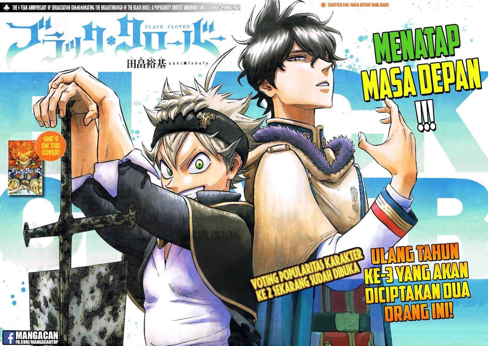 Black Clover Chapter 146 Gambar 3