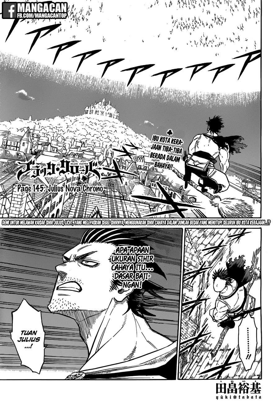 Komik Black Clover Chapter 145 gambar nomor 1