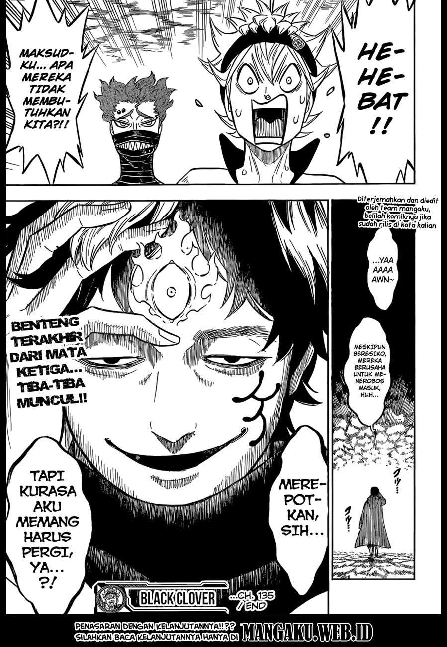 Black Clover Chapter 135 Gambar 16