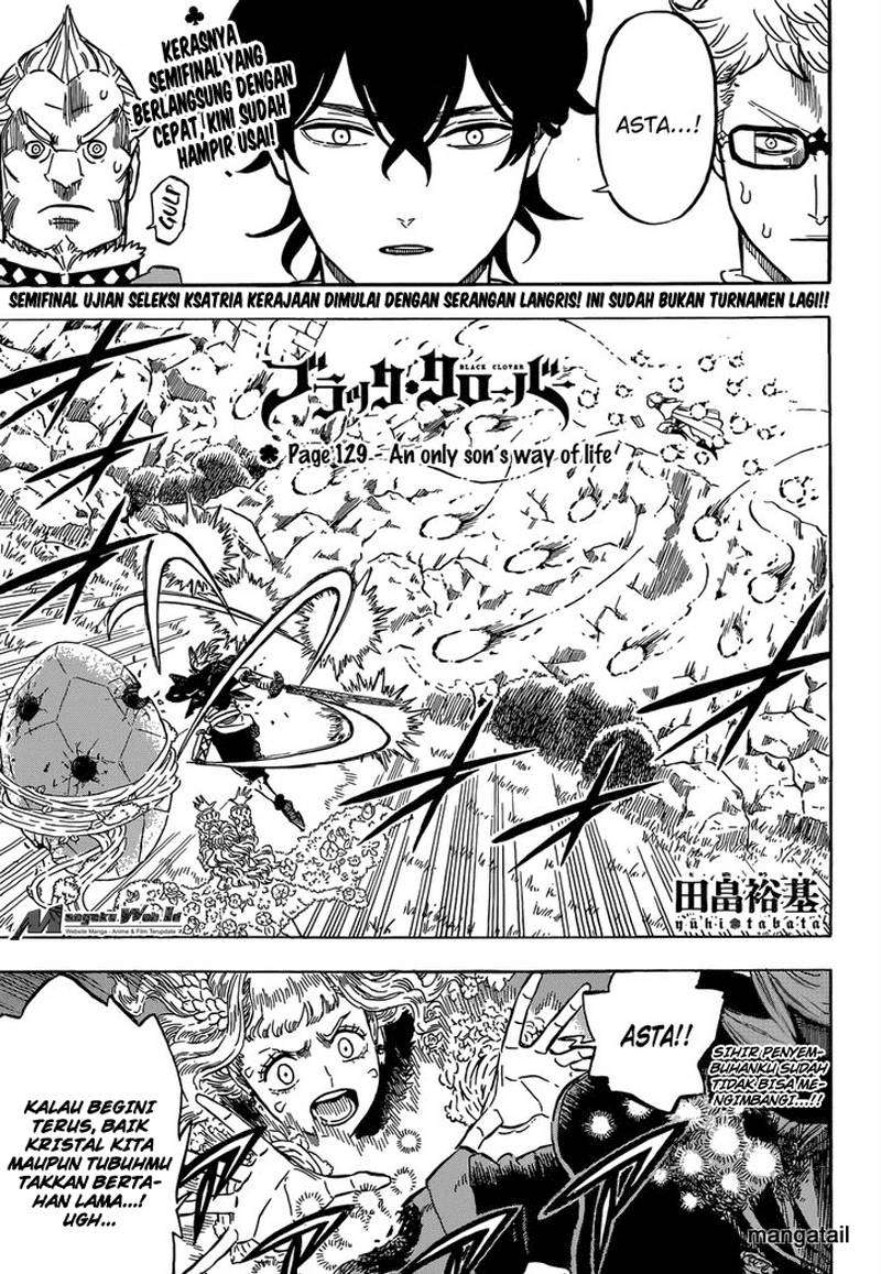 Manga Black Clover Chapter 129 gambar nomor 2