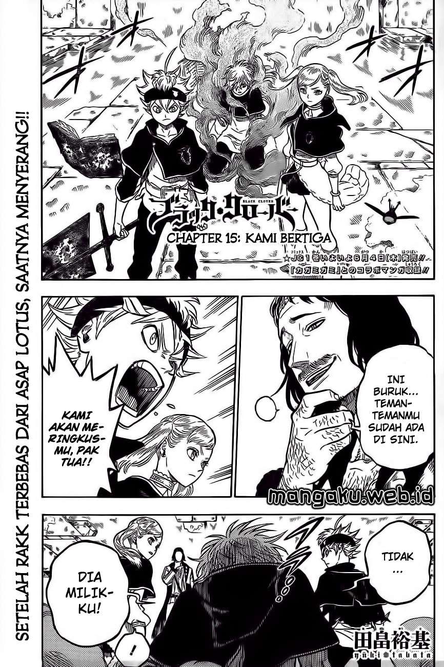 Manga Black Clover Chapter 15 gambar nomor 2