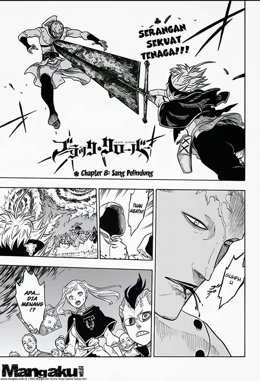 Manga Black Clover Chapter 08 gambar nomor 2