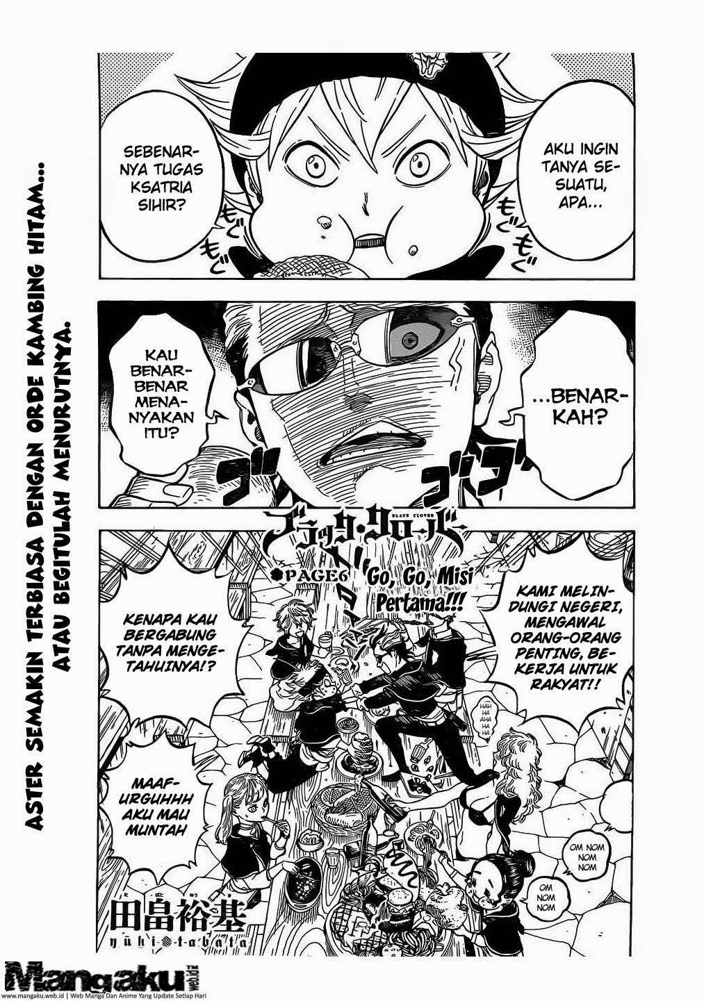 Komik Black Clover Chapter 06 gambar nomor 1