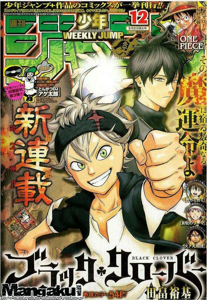 Manga Black Clover Chapter 01 gambar nomor 2