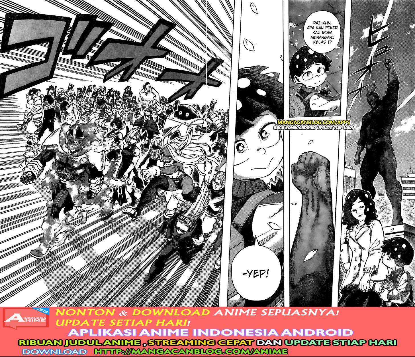 Boku no Hero Academia Chapter 258 Gambar 13