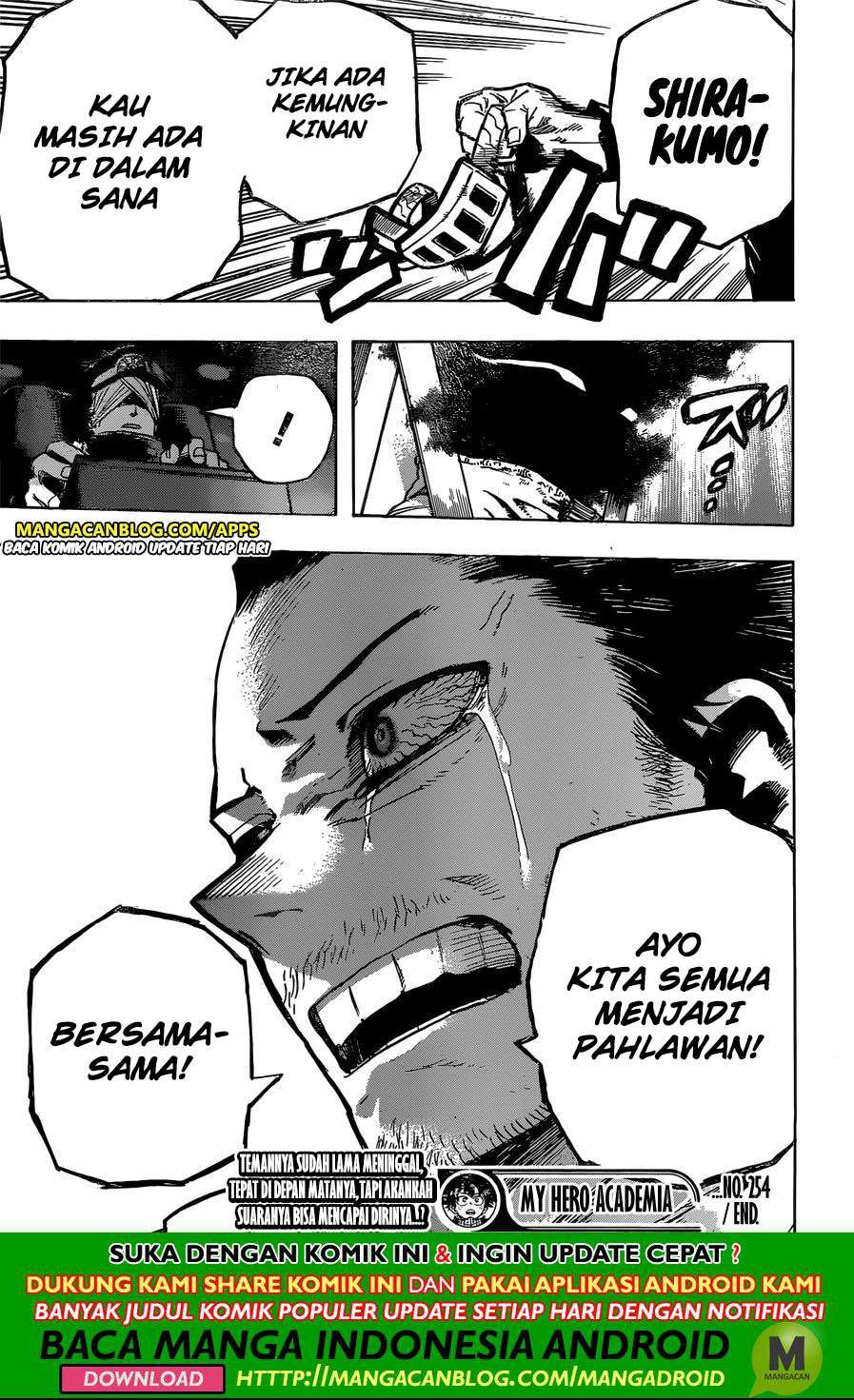 Boku no Hero Academia Chapter 254 Gambar 15