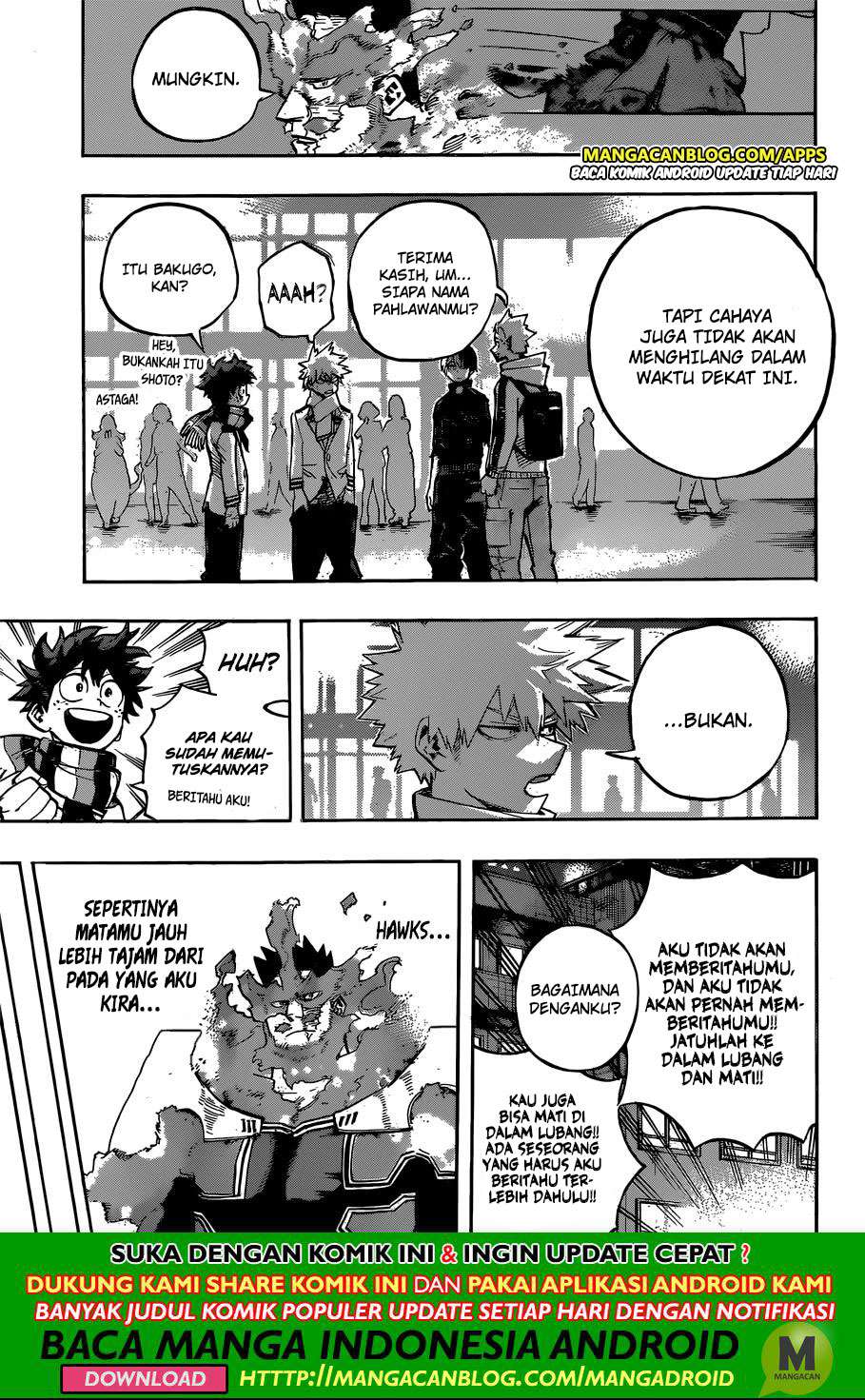 Boku no Hero Academia Chapter 252 Gambar 11