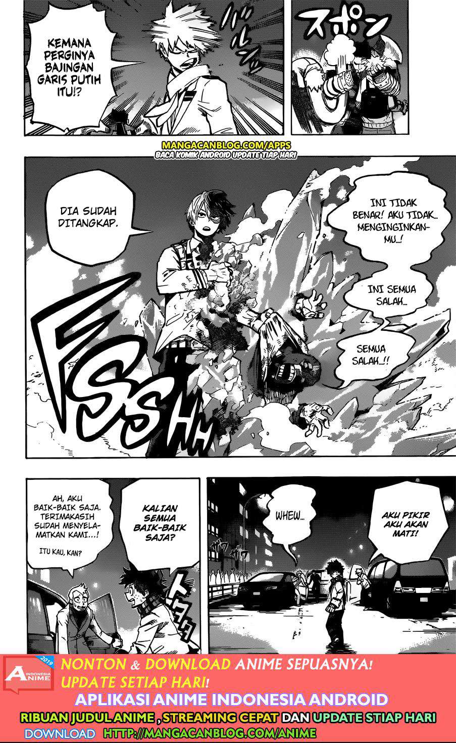 Manga Boku no Hero Academia Chapter 252 gambar nomor 2