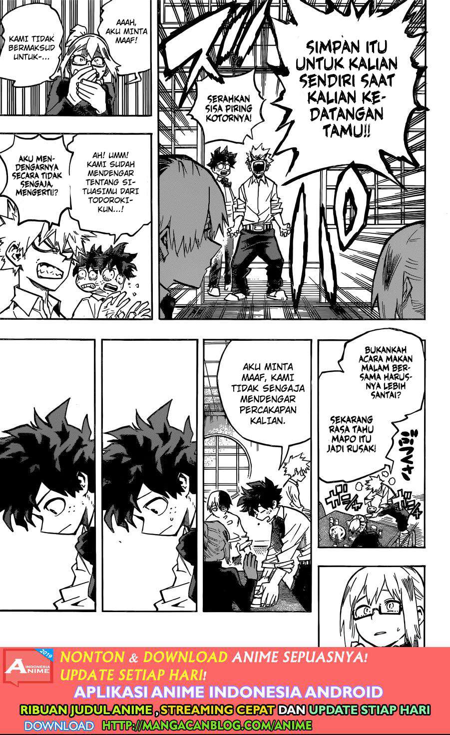 Boku no Hero Academia Chapter 249 Gambar 13