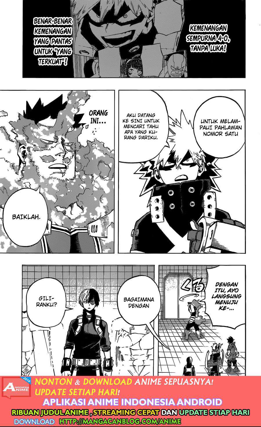 Boku no Hero Academia Chapter 247 Gambar 7