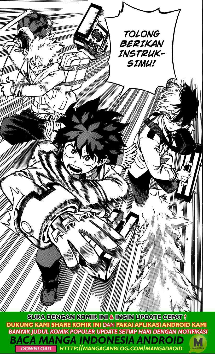 Boku no Hero Academia Chapter 243 Gambar 17