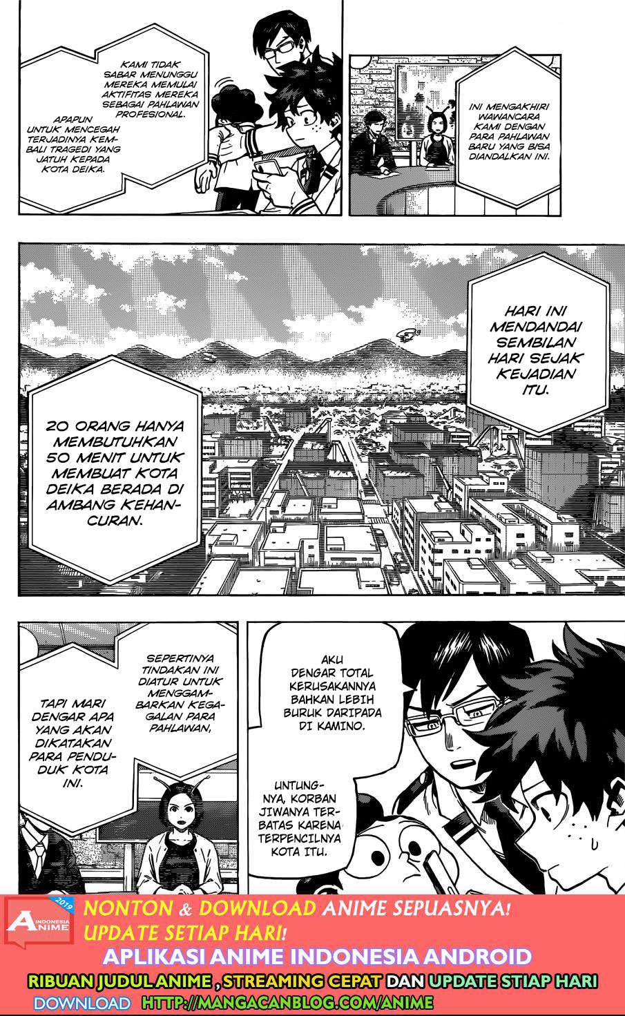 Boku no Hero Academia Chapter 241 Gambar 4