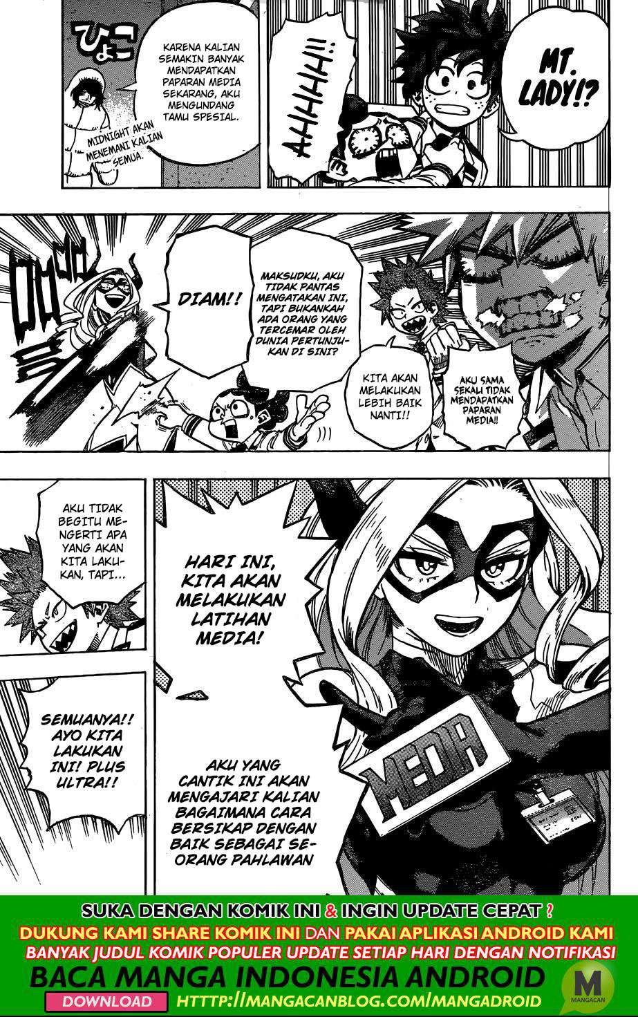 Boku no Hero Academia Chapter 241 Gambar 7