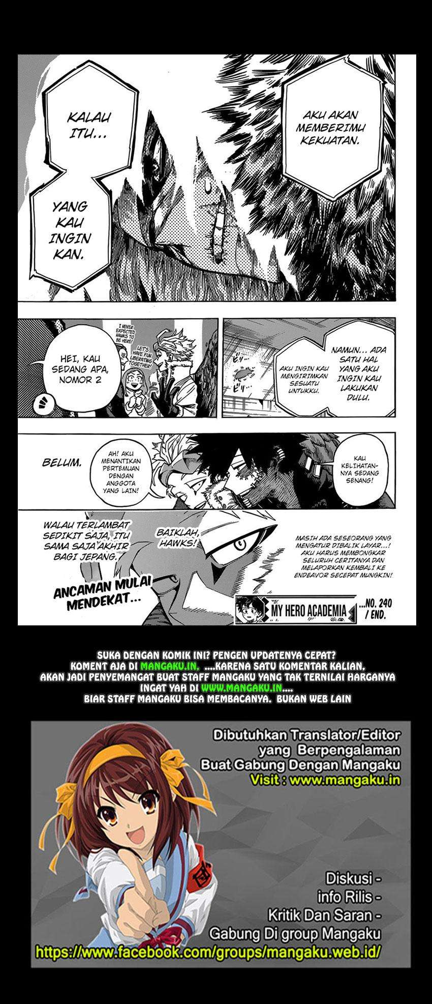 Boku no Hero Academia Chapter 240 Gambar 14