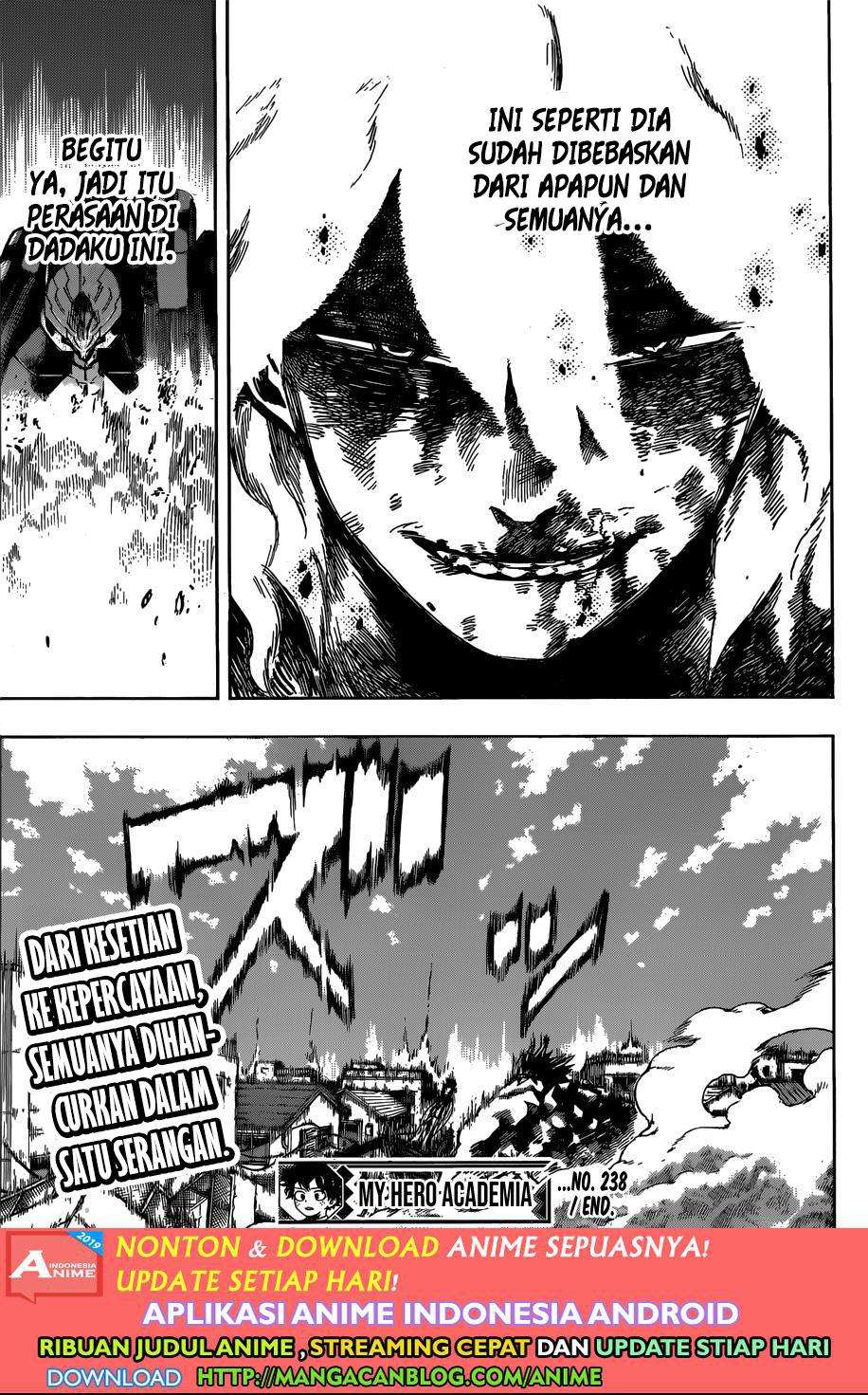 Boku no Hero Academia Chapter 238 Gambar 12