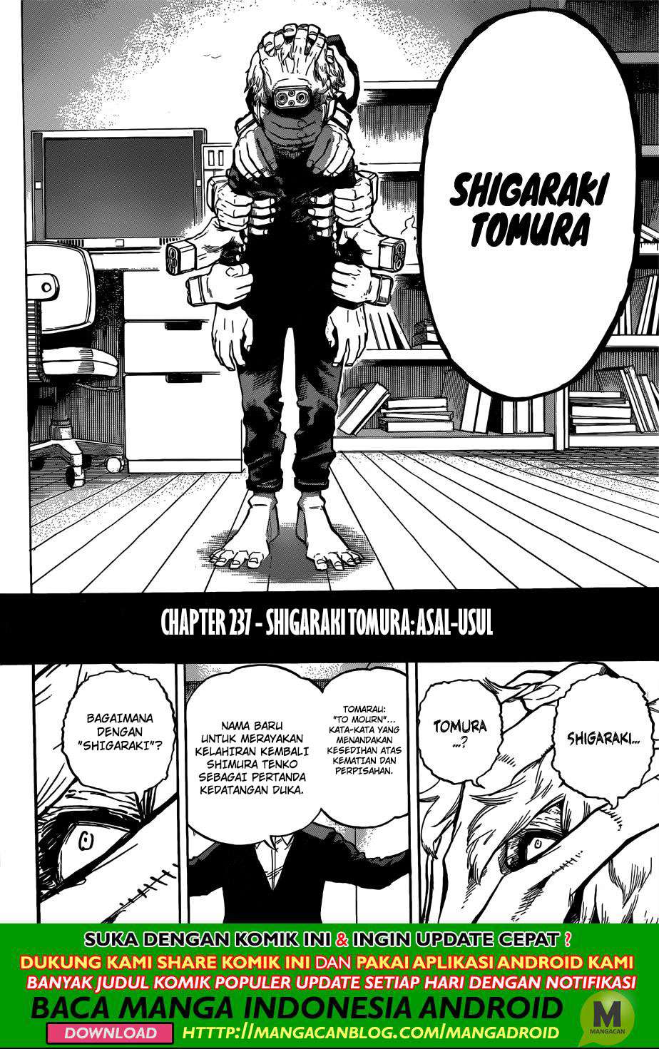Boku no Hero Academia Chapter 237 Gambar 12